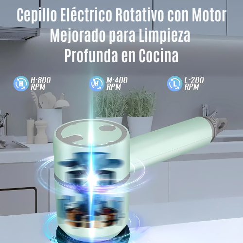 CleanMaster360 Cepillo Eléctrico Inalámbrico USB