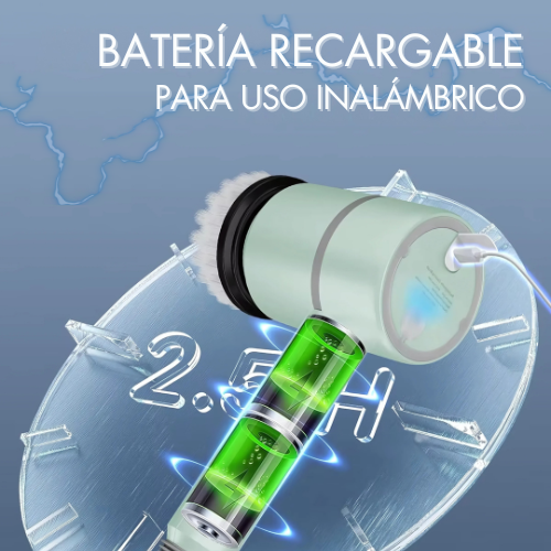 CleanMaster360 Cepillo Eléctrico Inalámbrico USB